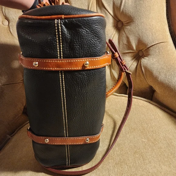 Dooney & Bourke braided pebble grain satchel - Picture 5 of 7